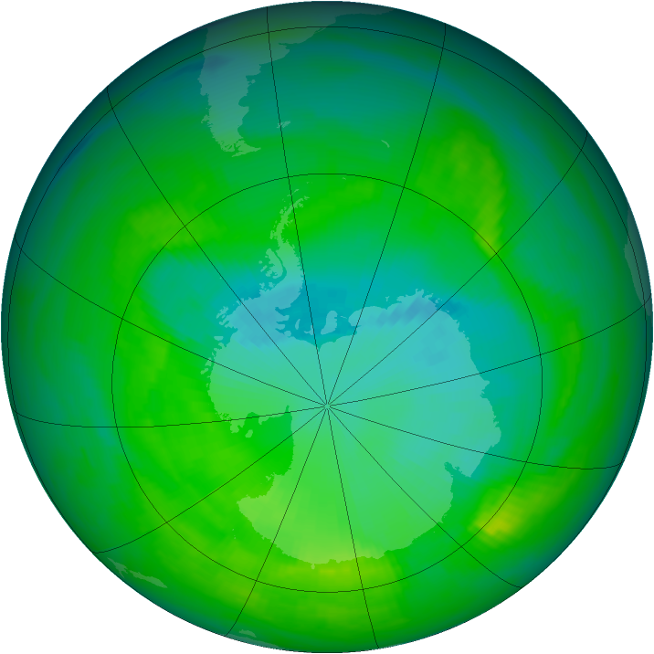 Ozone Map 1983-11-14